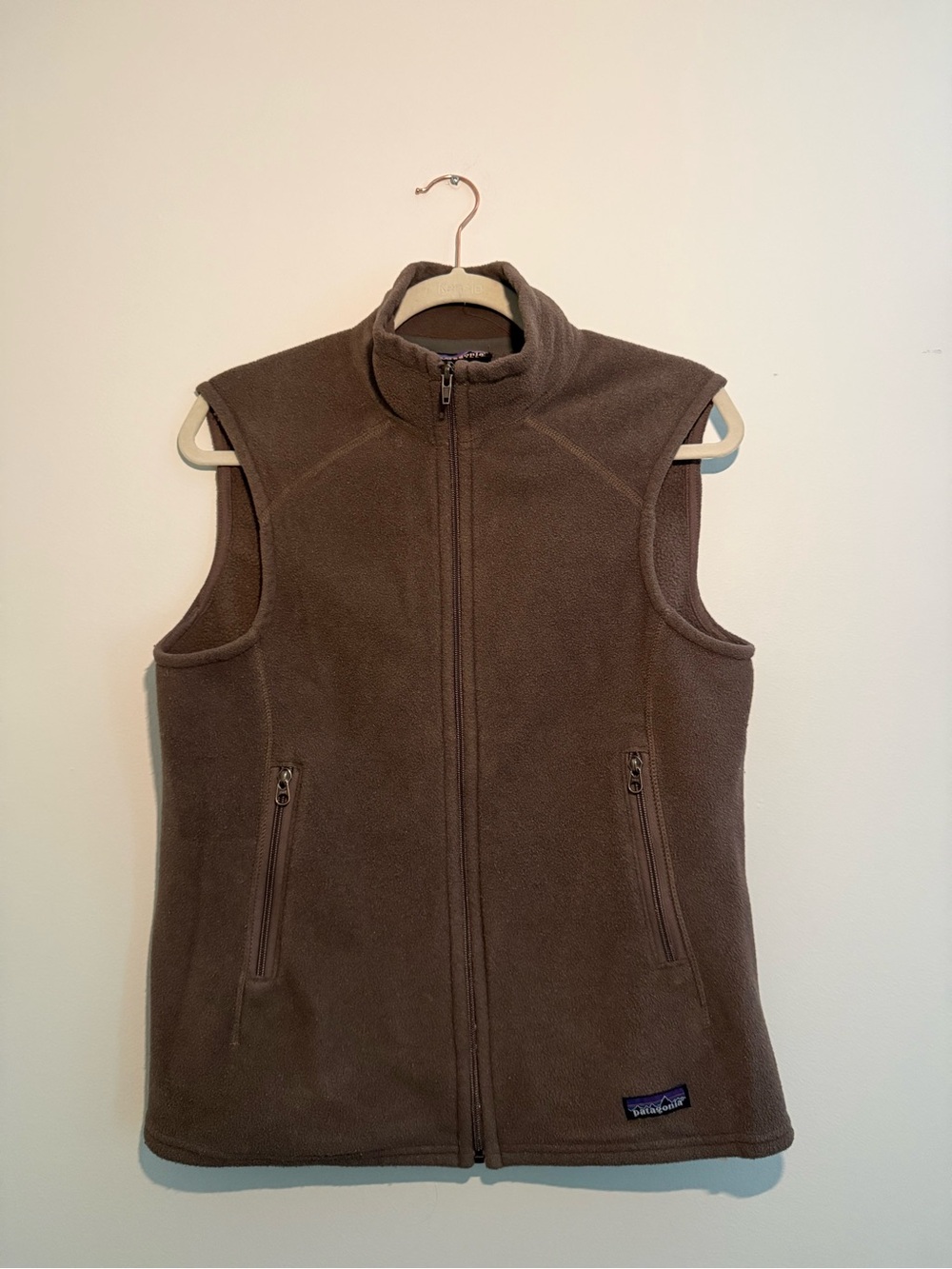 Patagonia Synchilla Brown Women's Fleece Vest - Full Zip